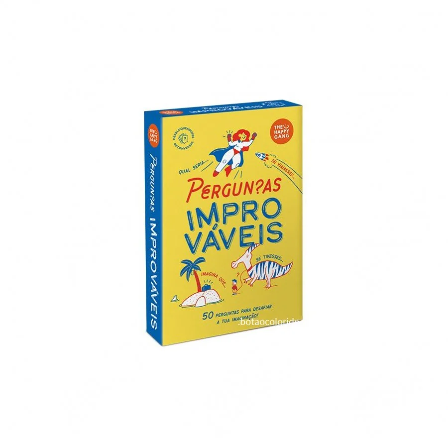 THE HAPPY GANG - DESBLOQUEADORES DE CONVERSAS: PERGUNTAS IMPROVÁVEIS