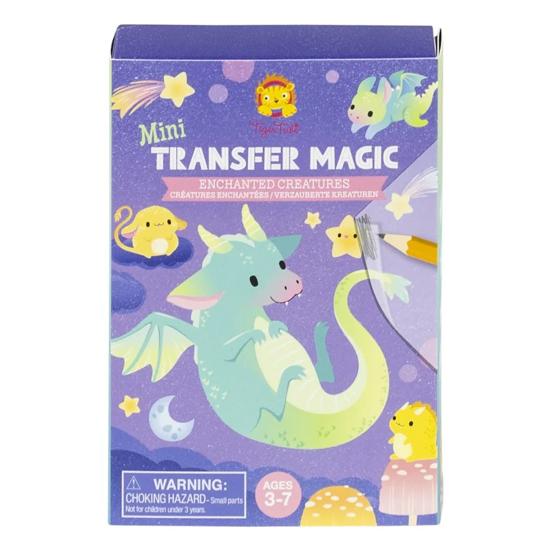 Tiger Tribe Mini Transfer Mágico - Criaturas Encantadas