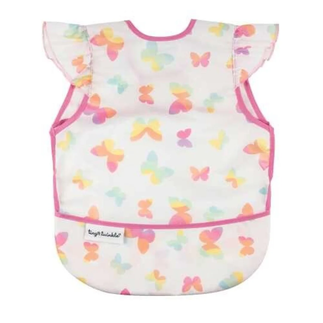 Tiny Twinkle Babete Impermeável Borboletas