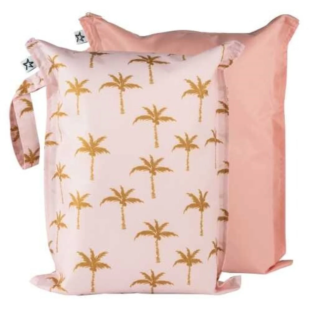 Tiny Twinkle Conjunto de 2 bolsas impermeáveis Royal Palms