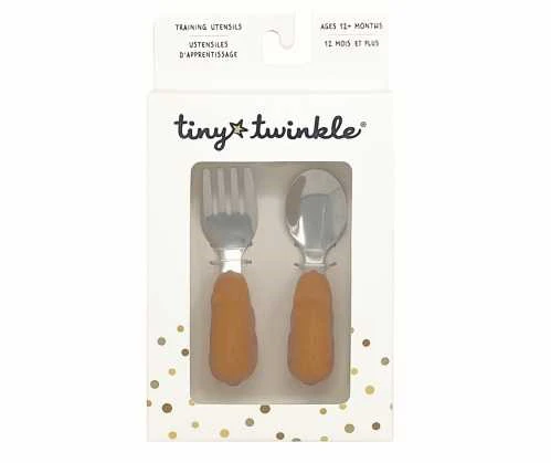 Tiny Twinkle Talheres de aprendizagem - Urso Laranja - Image 6