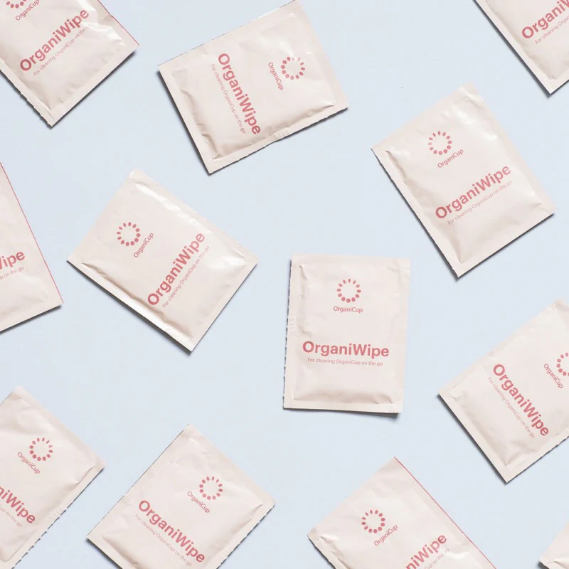 OrganiCup Toalhitas para Copo Menstrual OrganiWipes 10uds - Image 3