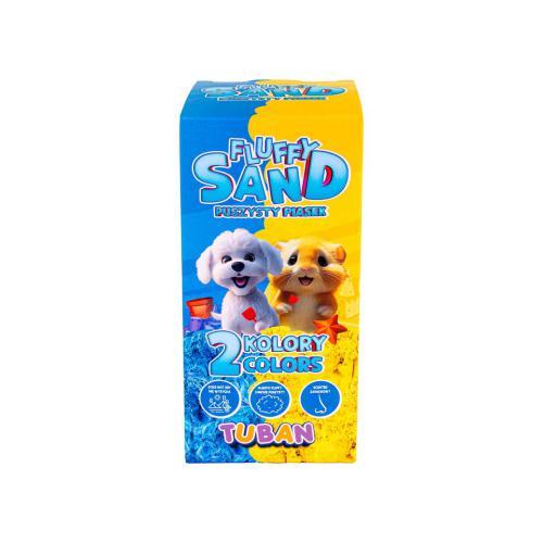 Tuban Set Fluffy Sand – Azul e Amarelo 2 x 70g