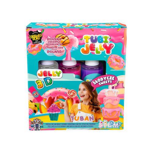 Tuban Tubi Jelly com 3 Cores – Doces