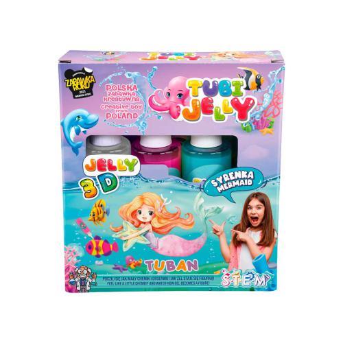 Tuban Tubi Jelly com 3 Cores – Sereia