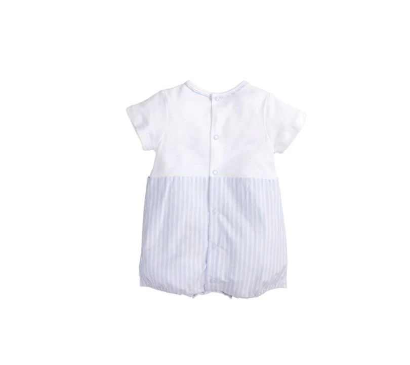 Tutto Piccolo Macacão com camisola Xadrez azul - Image 2