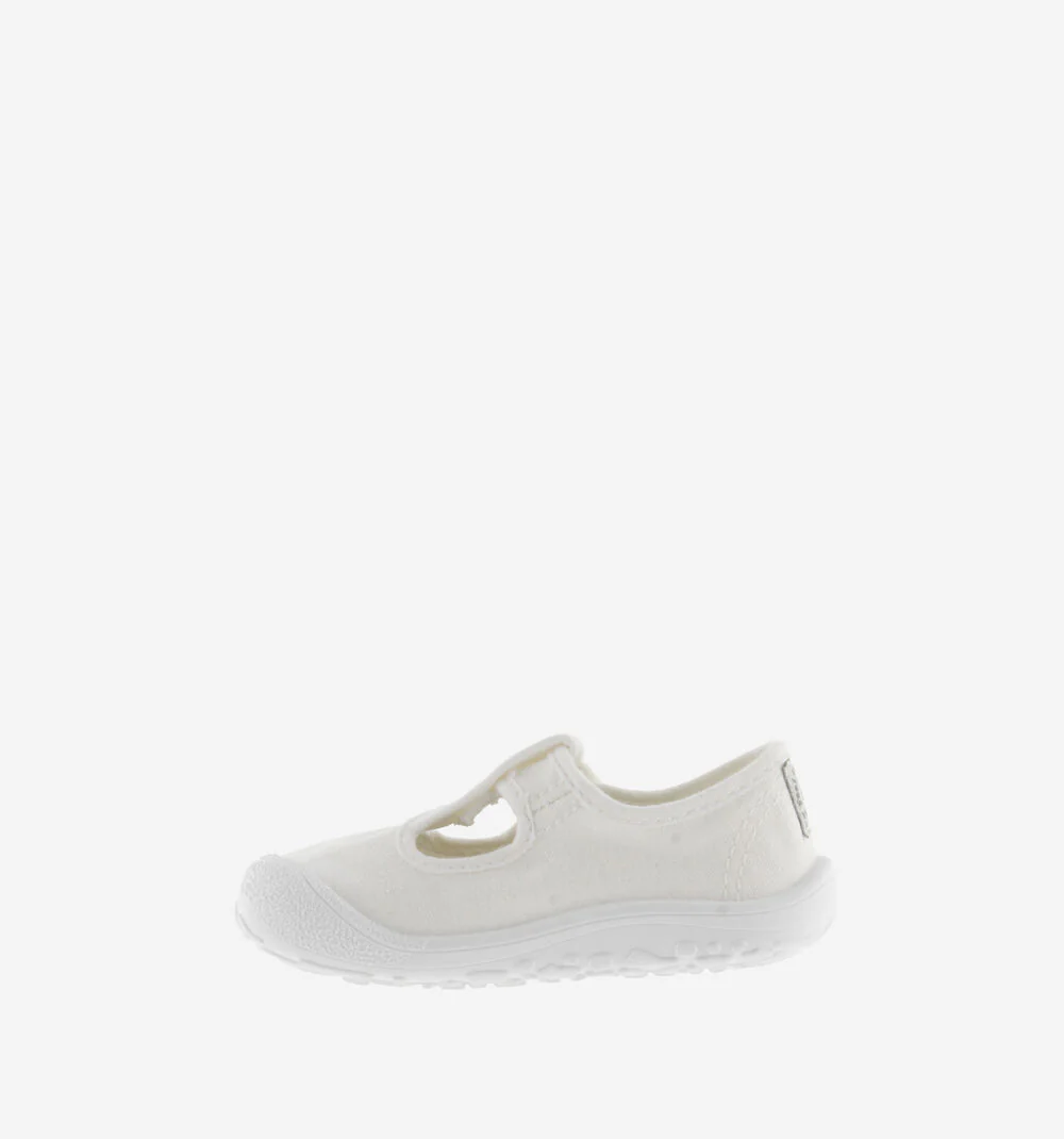 Victoria Barefoot Sandálias Lona (Branco) - Image 5