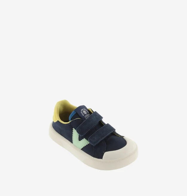Victoria Barefoot Sapatilhas Oliver Tiras de Lona Marinho