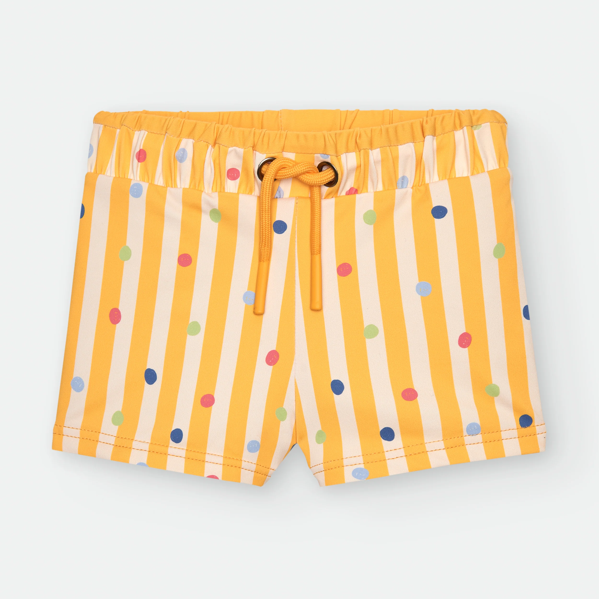 Waterlemon Boxer praia lycra - Piscina Amarelo com bolinhas