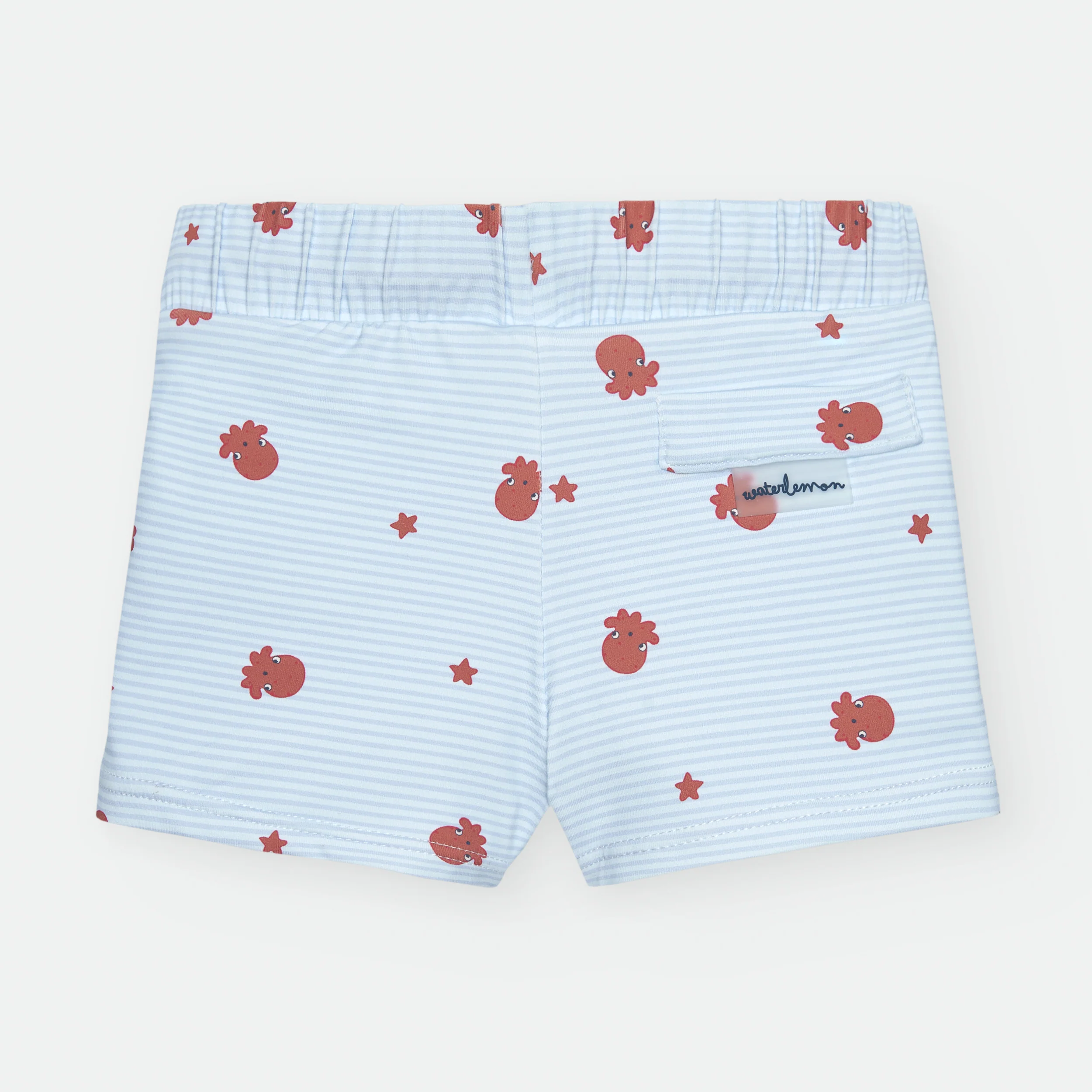 Waterlemon Boxer praia lycra - Piscina Azul com polvo - Image 3