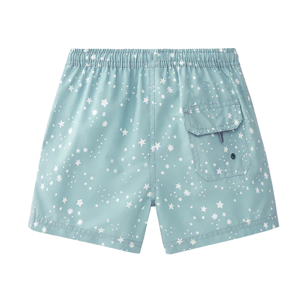 Waterlemon matchy Calção praia de Menino Azul com estrelas - Image 2