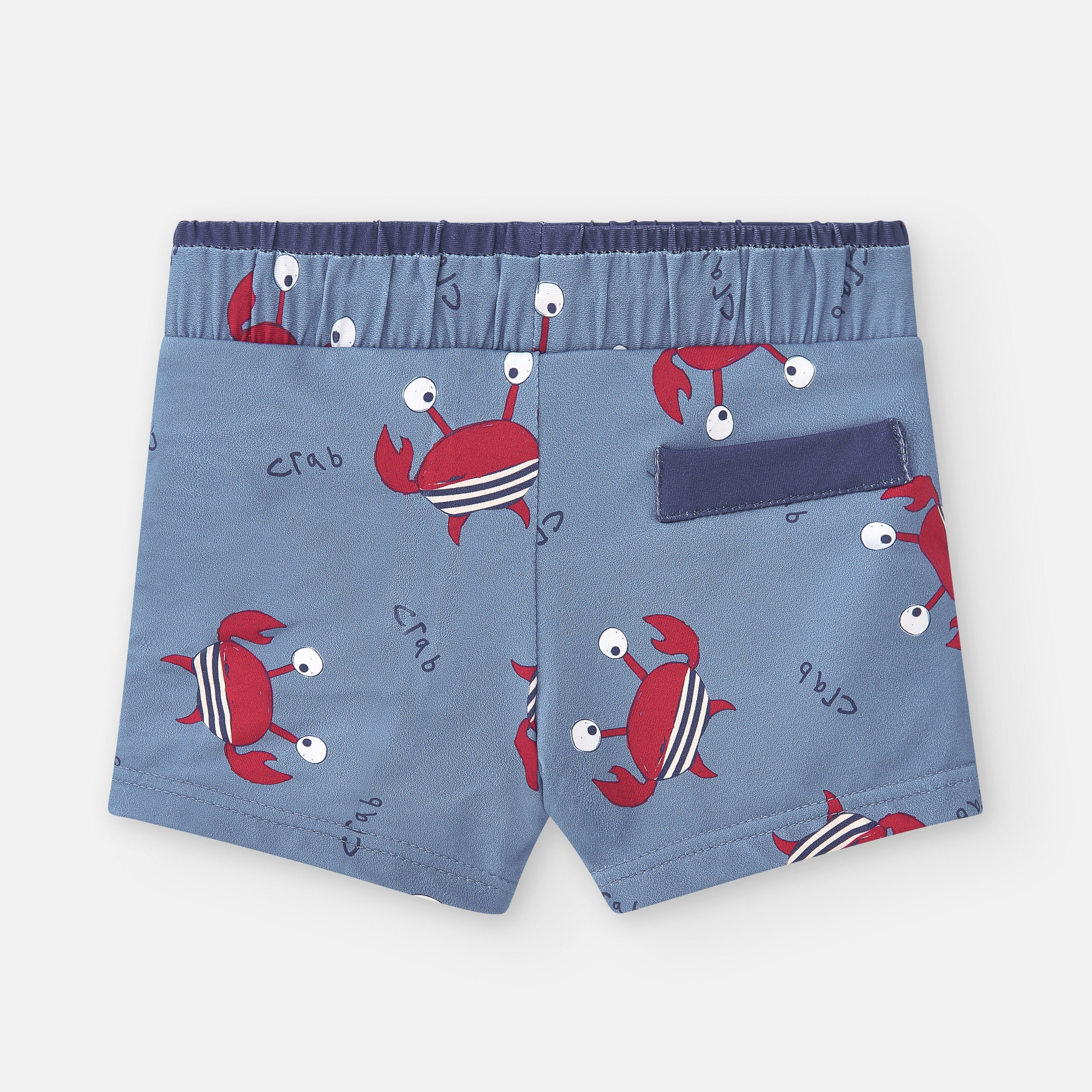 Waterlemon Calção lycra de Praia - Piscina Caranguejo com fundo Azul - Image 2