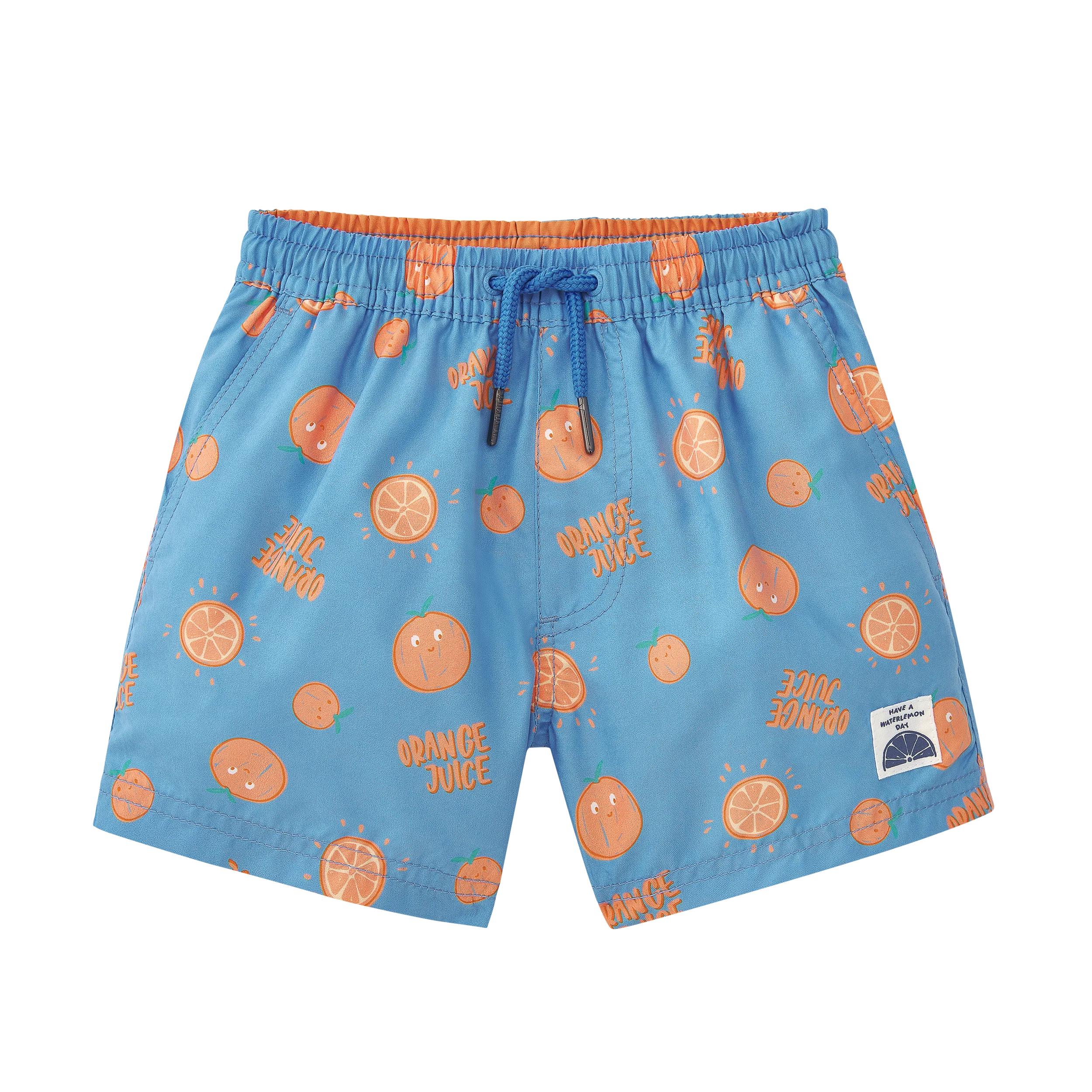 Waterlemon Calção tecido de Praia - Piscina Laranjas menino - Image 5