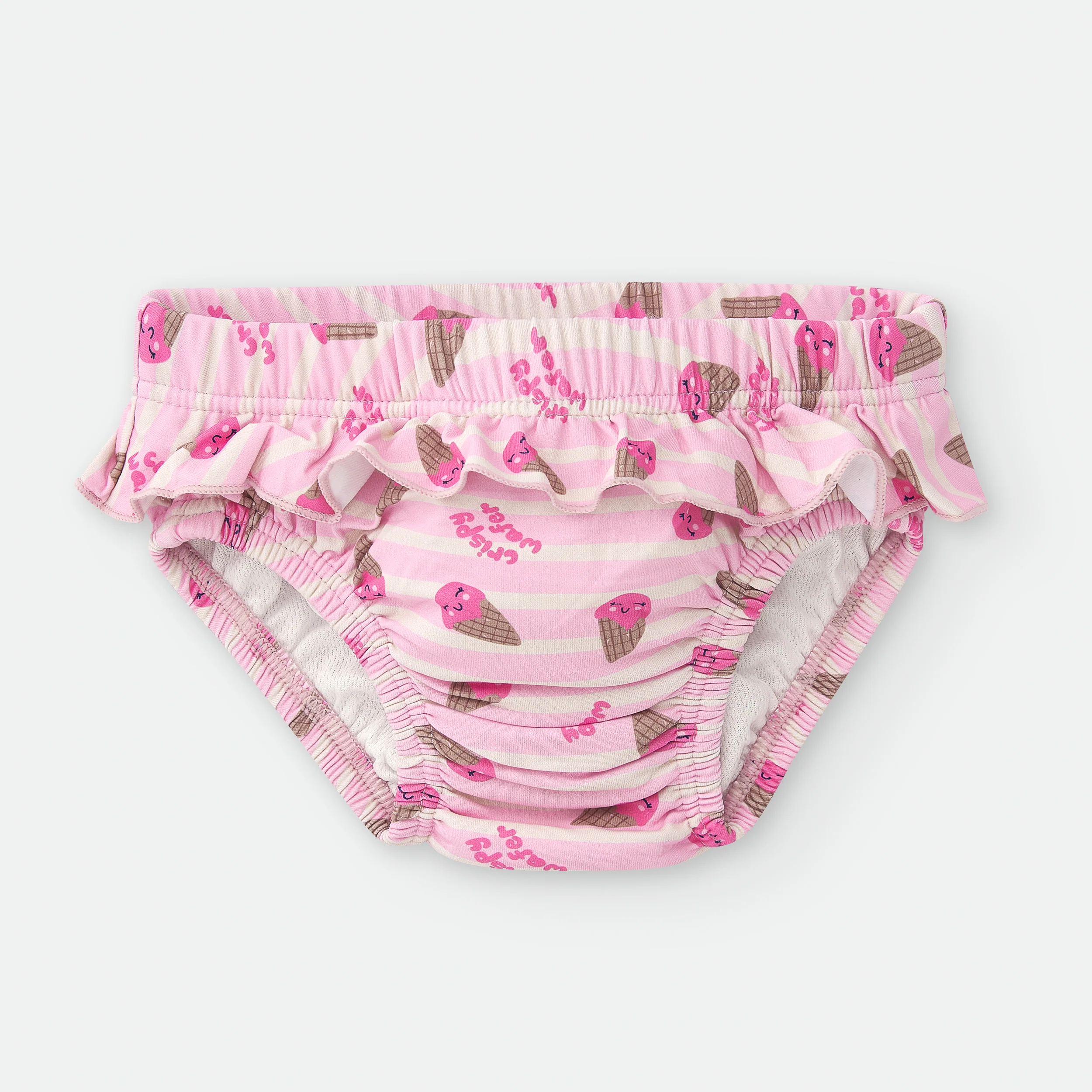 Waterlemon Cueca/fralda de Praia - Piscina Gelados Rosa