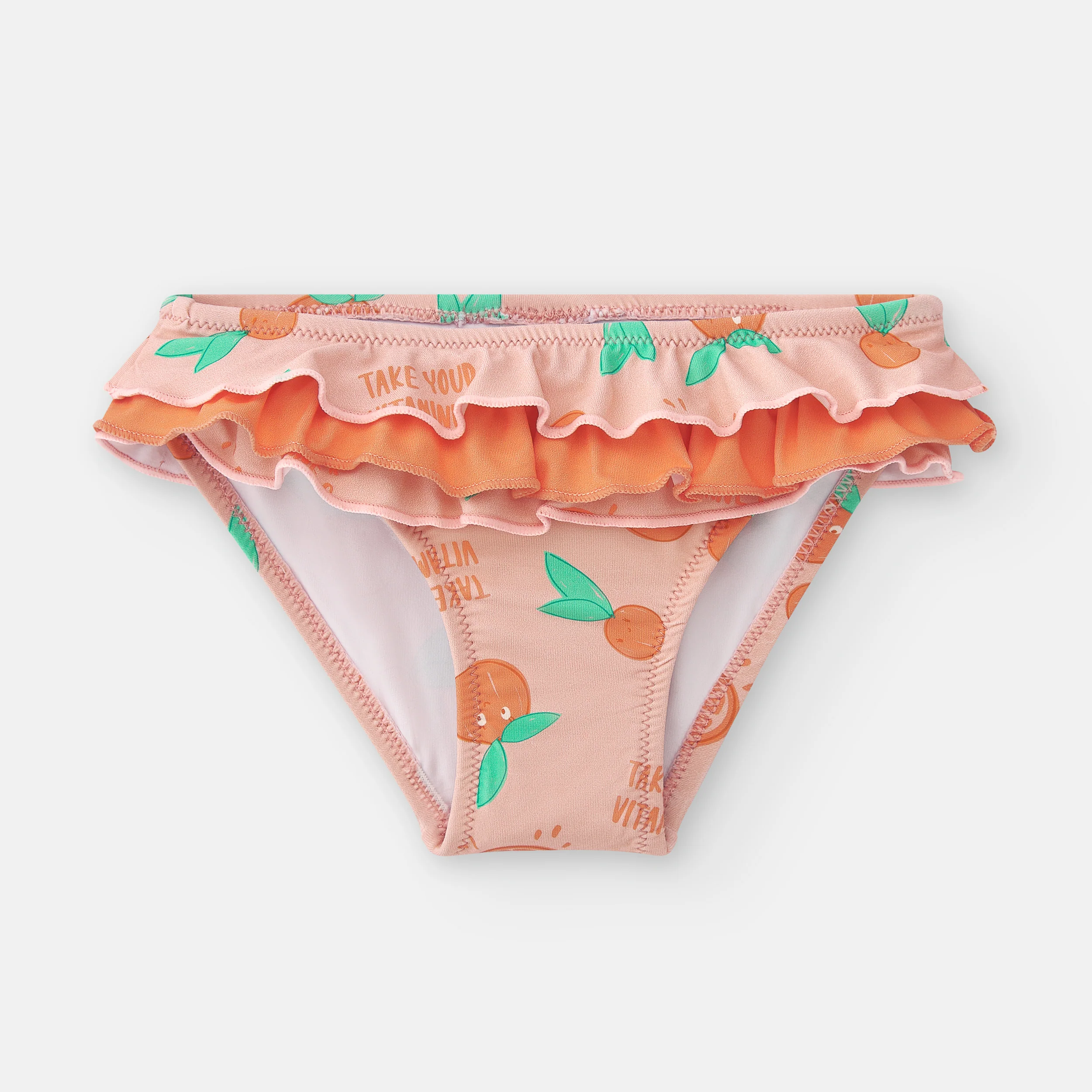 Waterlemon Cueca/fralda de Praia - Piscina Laranjas com folhos - Image 3