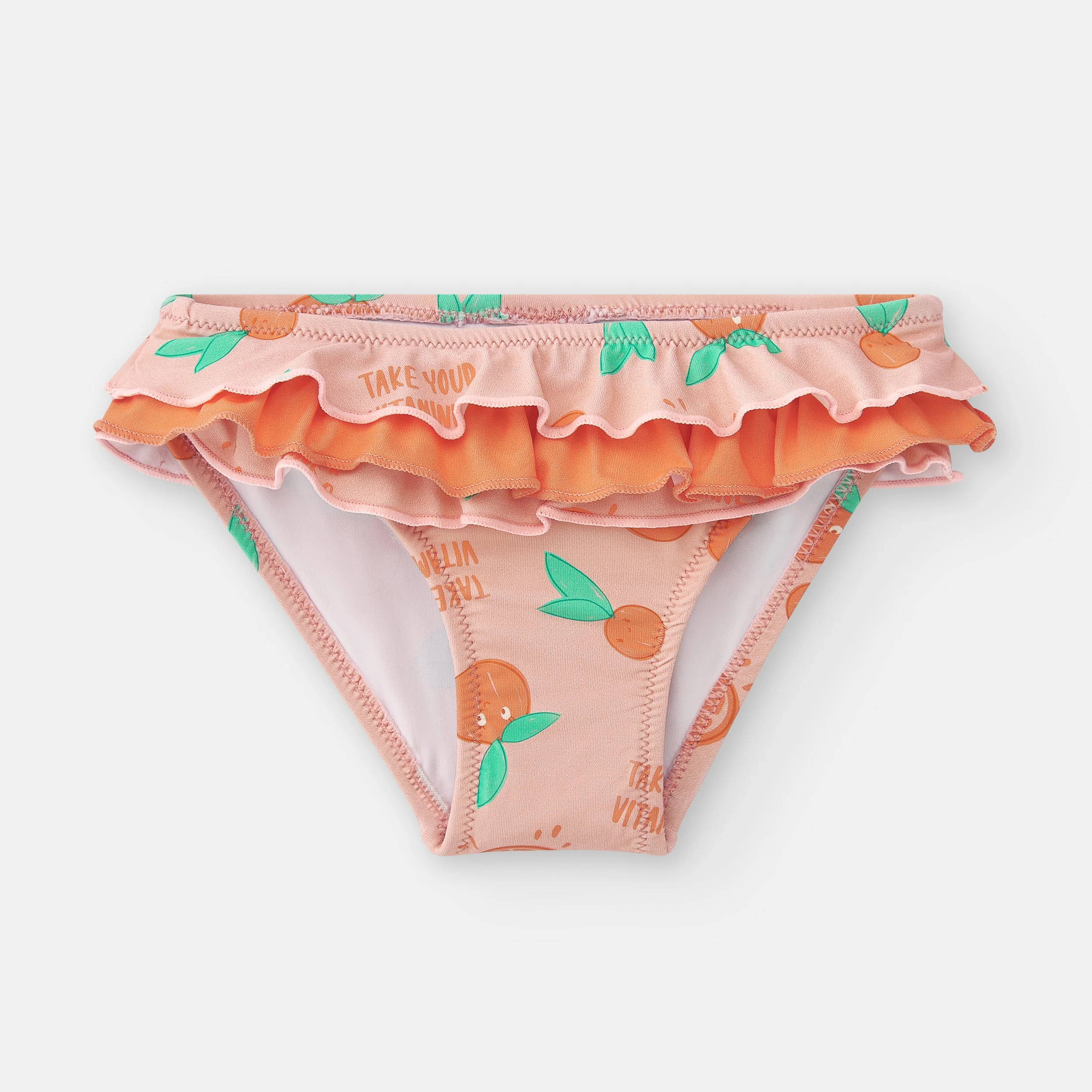 Waterlemon Cueca de Praia - Piscina Laranjas com folhos