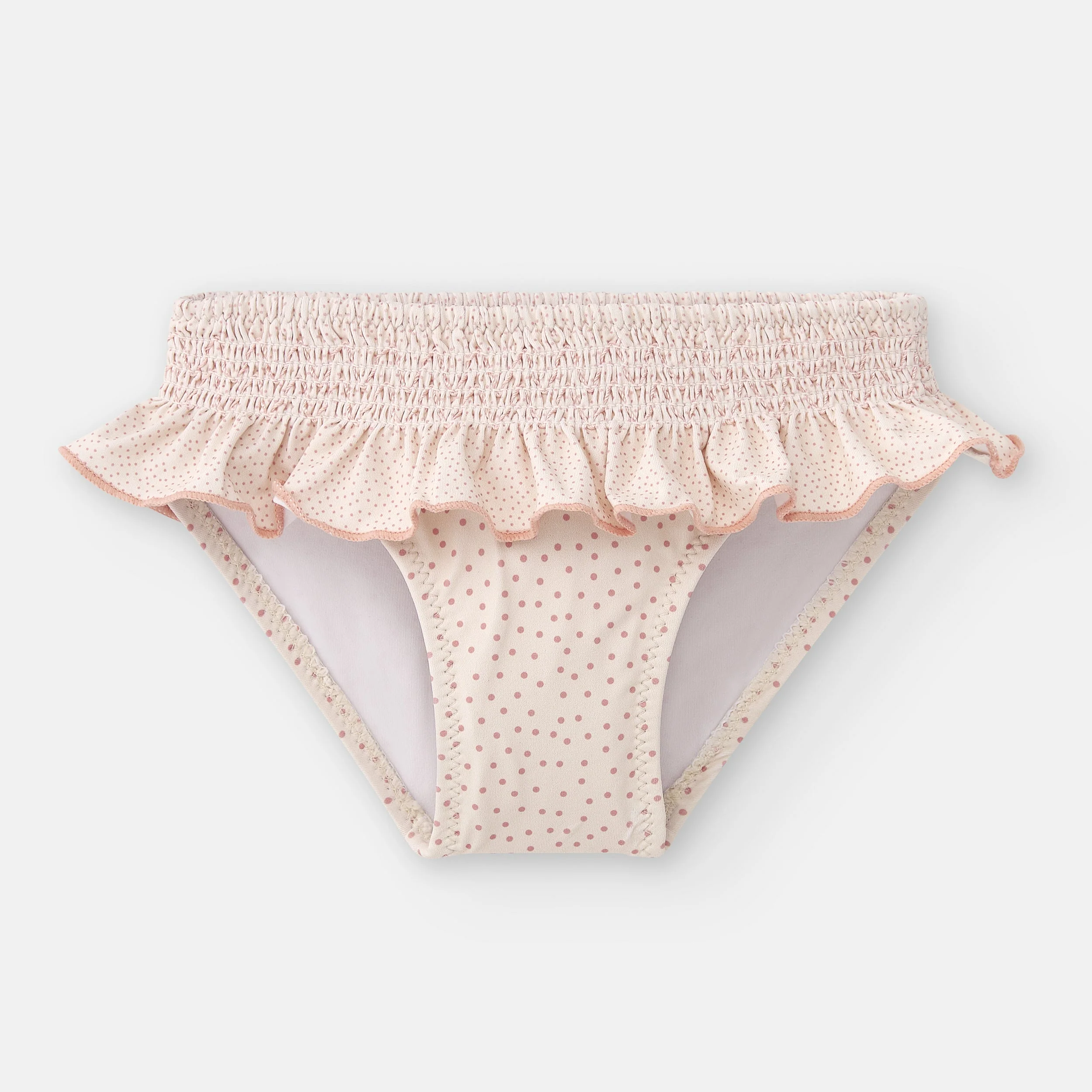 Waterlemon Cueca de Praia - Piscina Rosa com bolinhas menina