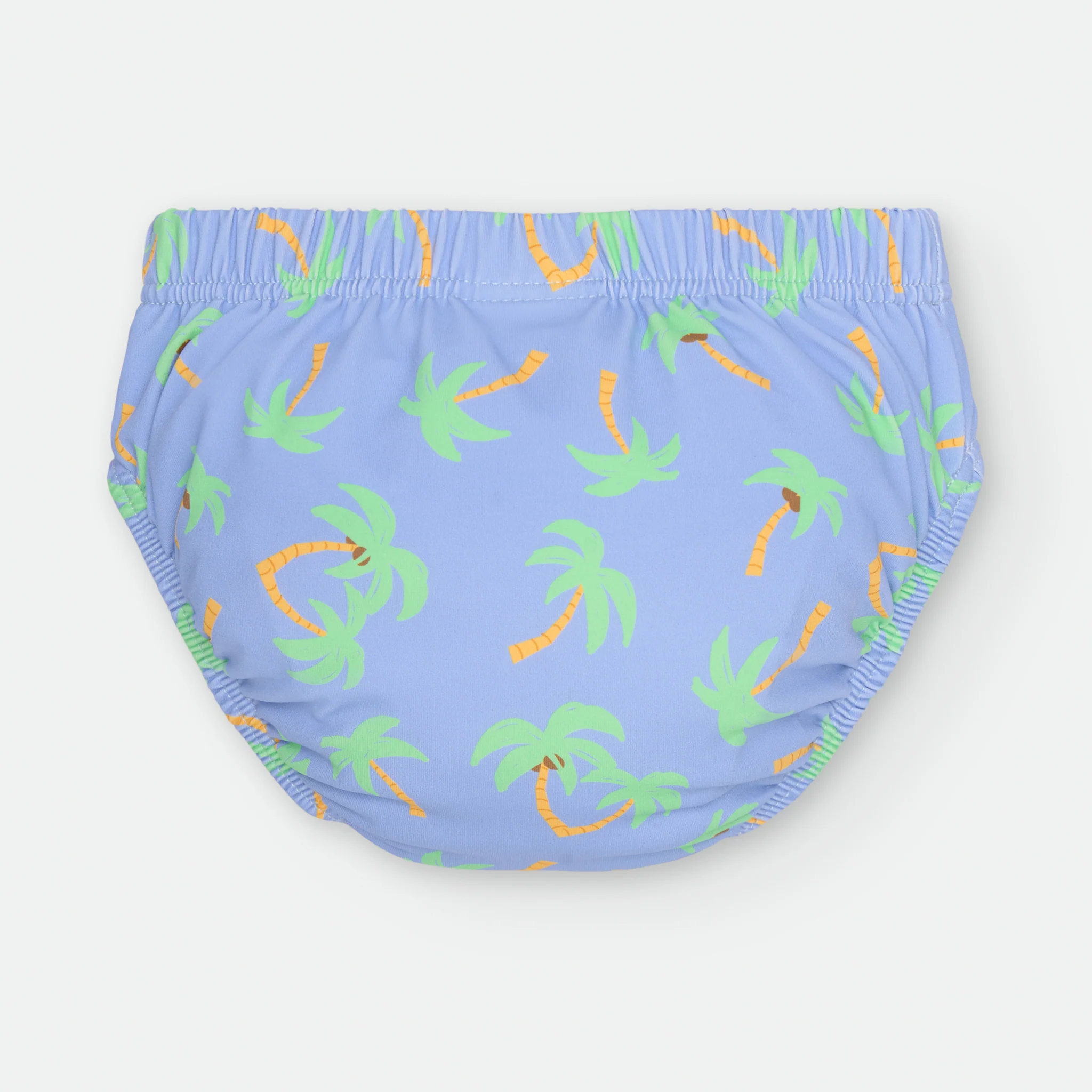 Waterlemon Cueca/Fralda de Praia - Piscina Azul com Palmeiras - Image 2