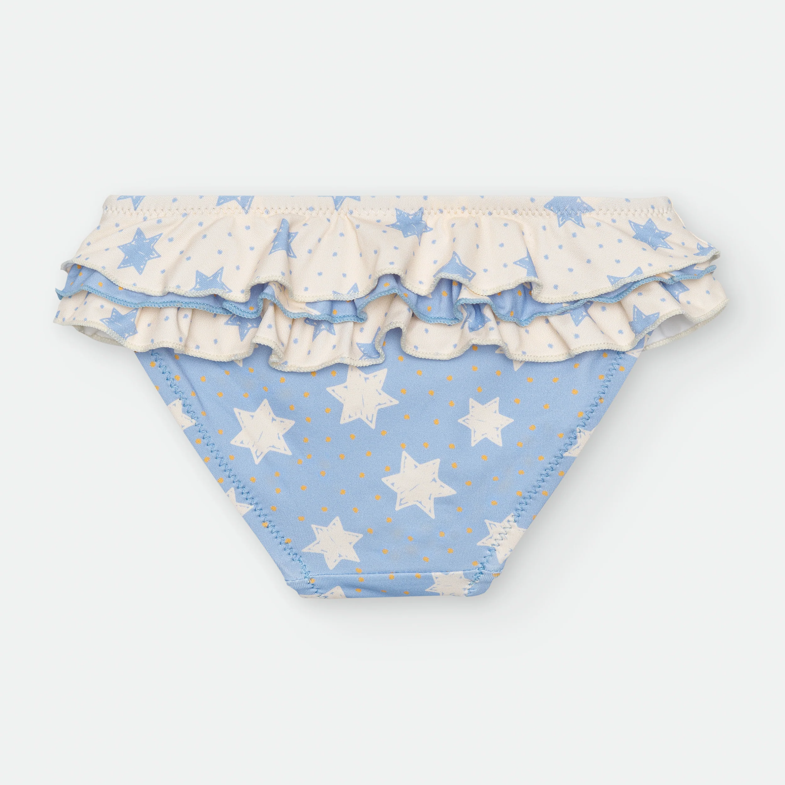 Waterlemon matchy Cueca de Praia - Piscina Estrelas com Folhos Menina - Image 2