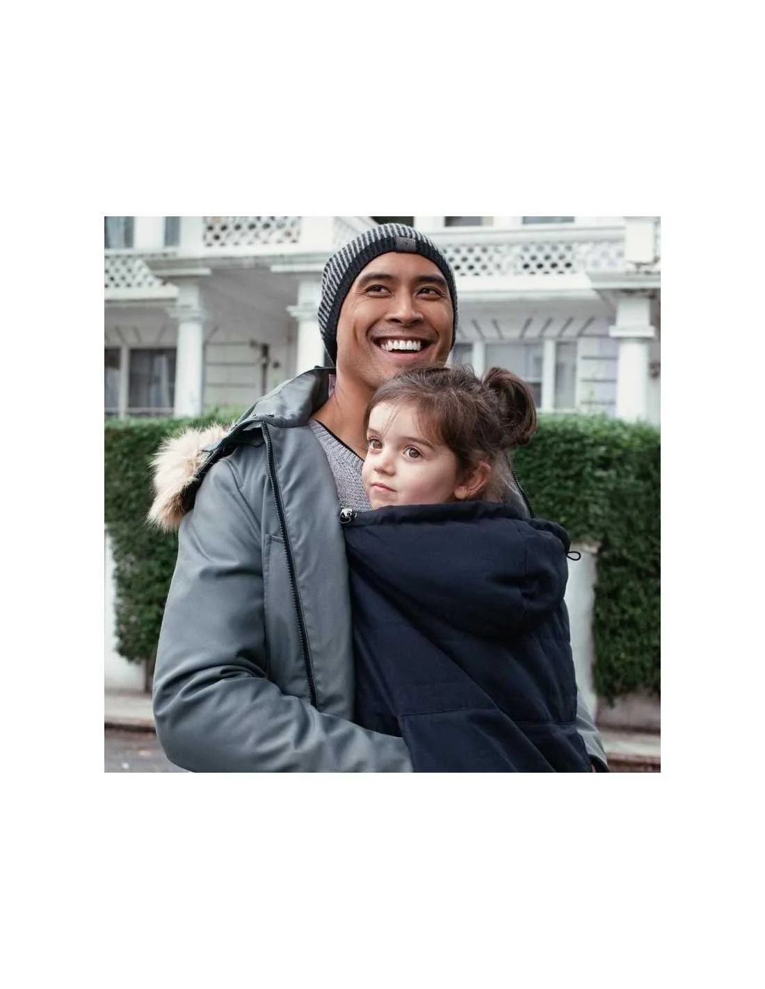 Capa Babywearing Wombat Chuva/ Vento Winter Cover - Image 6