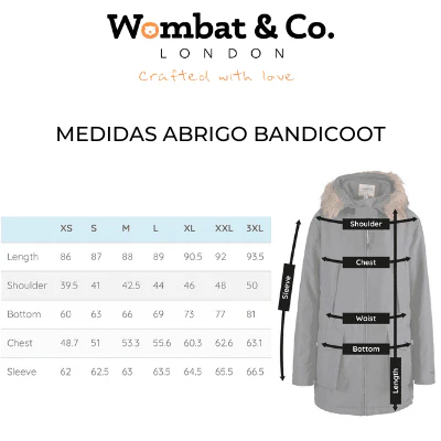 Wombat Casaco Babywearing Bandicoot Black & Grey - Image 7