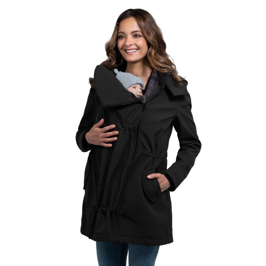 Wombat Casaco Babywearing Shell Black - Image 3