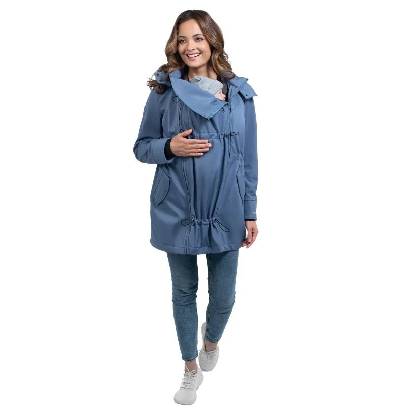 Wombat Casaco Babywearing Shell Blue - Image 4