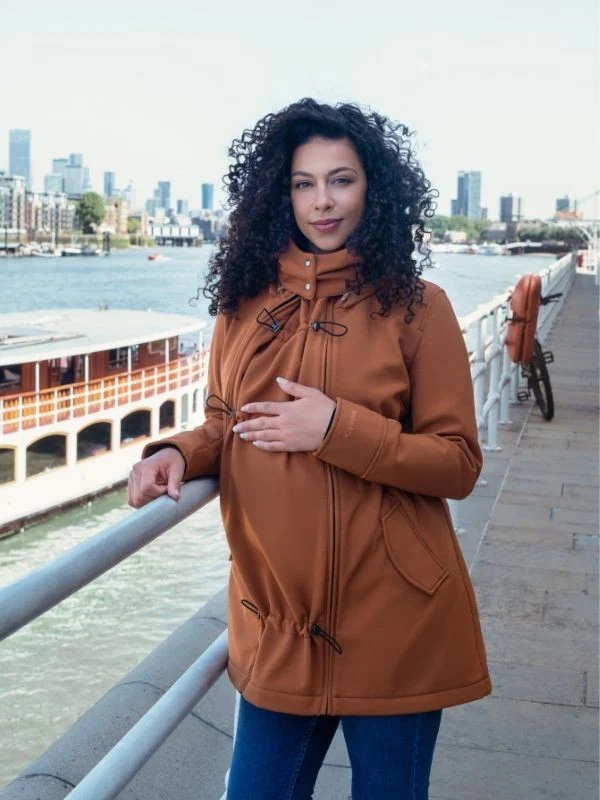 Wombat Casaco Babywearing Shell Caramel - Image 4