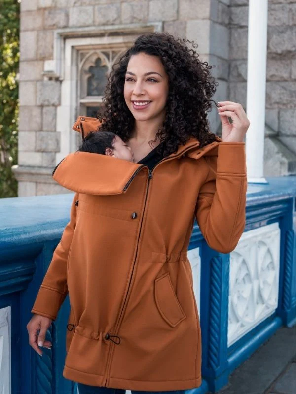 Wombat Casaco Babywearing Shell Caramel - Image 6