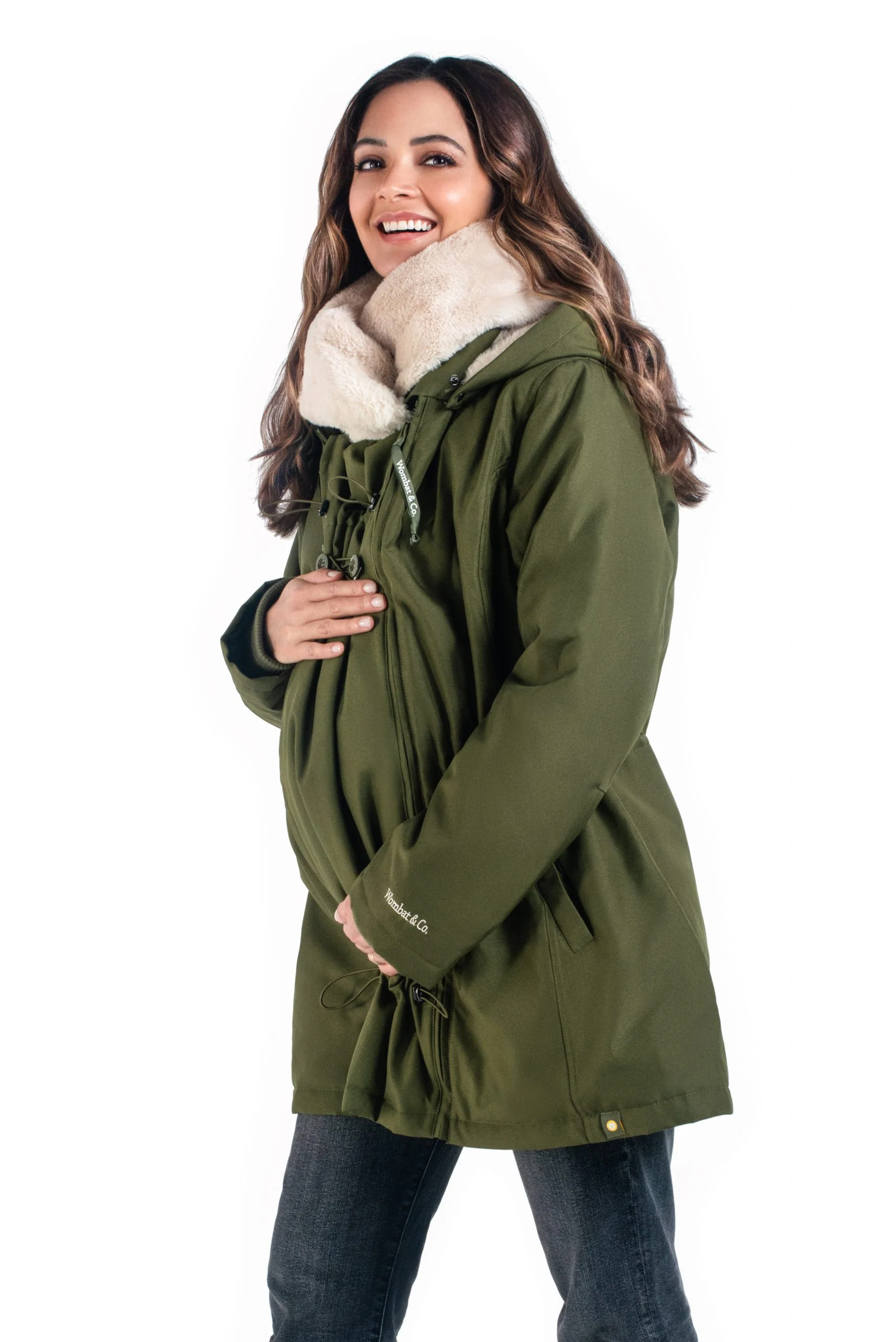 Wombat Casaco Babywearing Wallaby 2.0 Forest Green