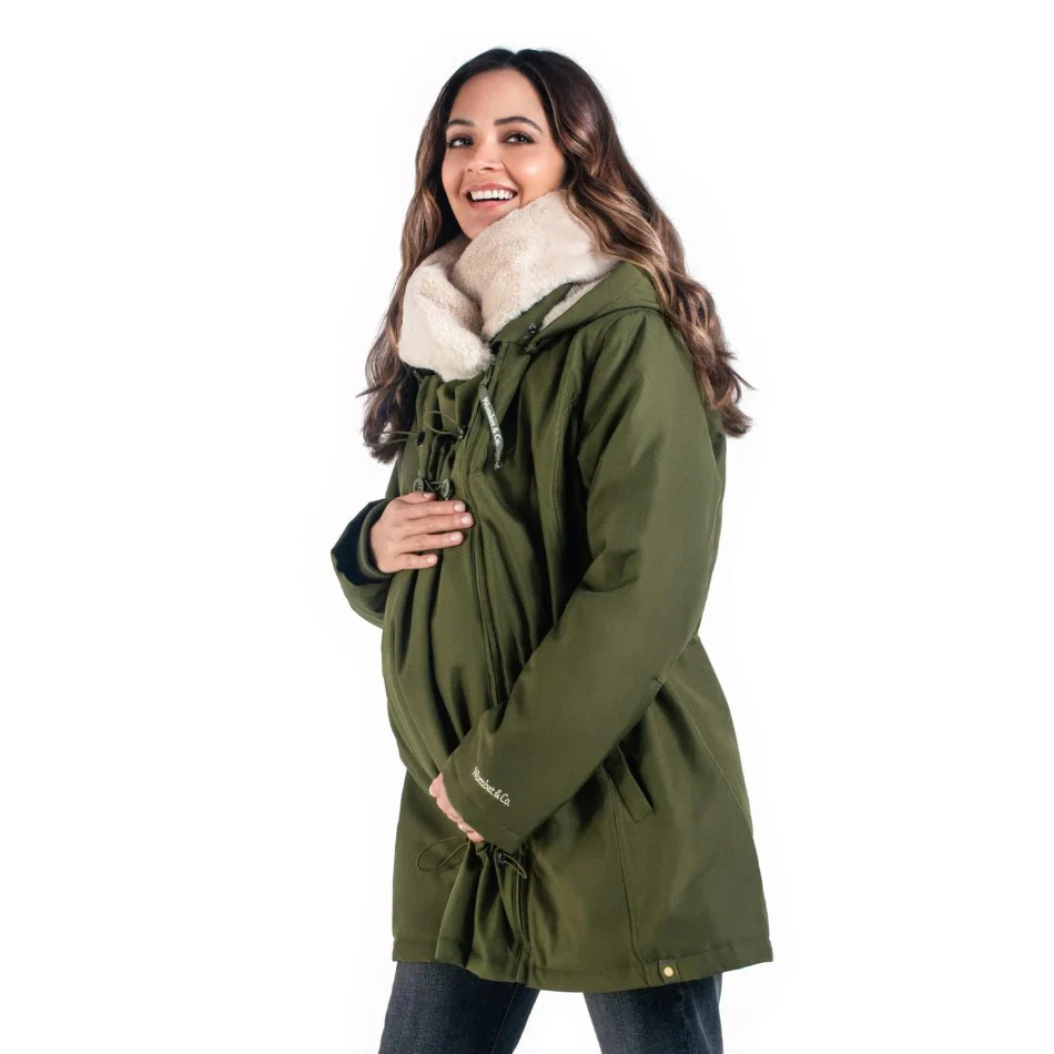 Wombat Casaco Babywearing Wallaby 2.0 Forest Green - Image 13