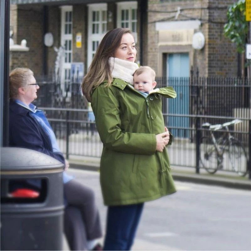 Wombat Casaco Babywearing Wallaby 2.0 Forest Green - Image 9