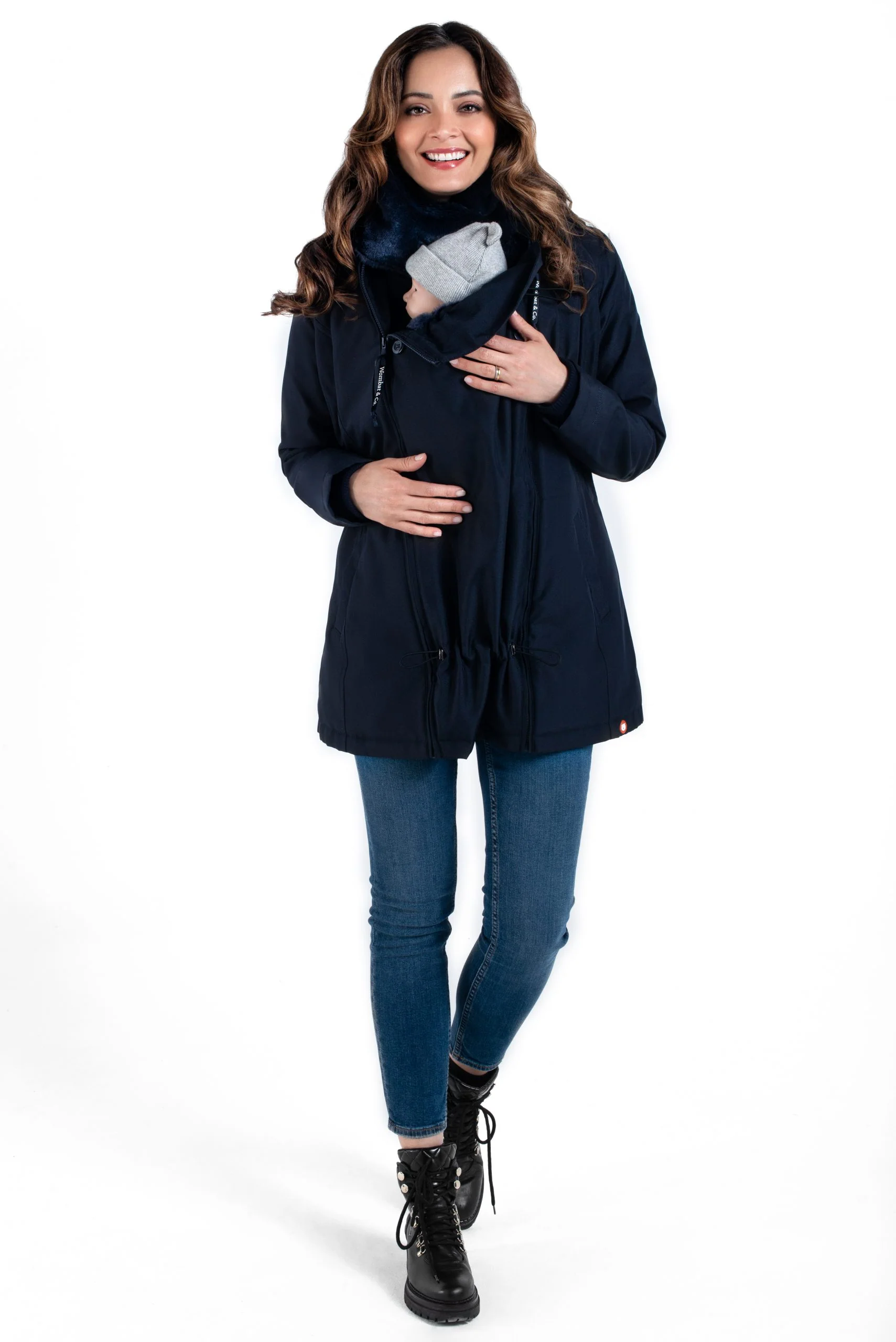 Wombat Casaco Babywearing Wallaby 2.0 Navy