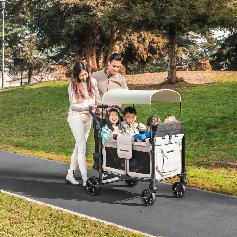 Wonderfold Wagon - Carrinho Vagon vagão -  Serie W2 (empurrar) 2 crianças *por encomenda - Image 22