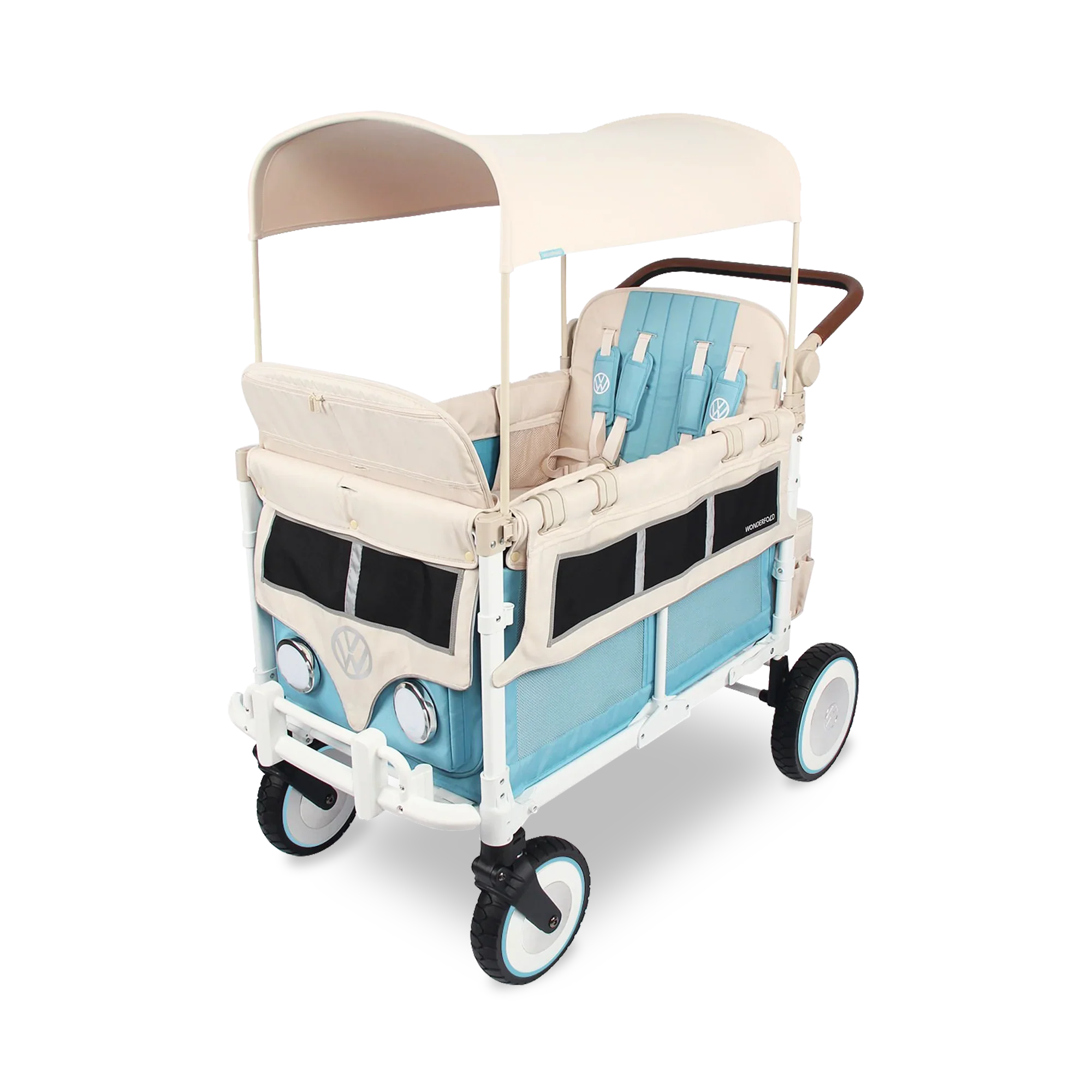 Wonderfold Wagon - Carrinho Vagon vagão - Serie W4 (empurrar) 4 crianças *por encomenda - Image 5