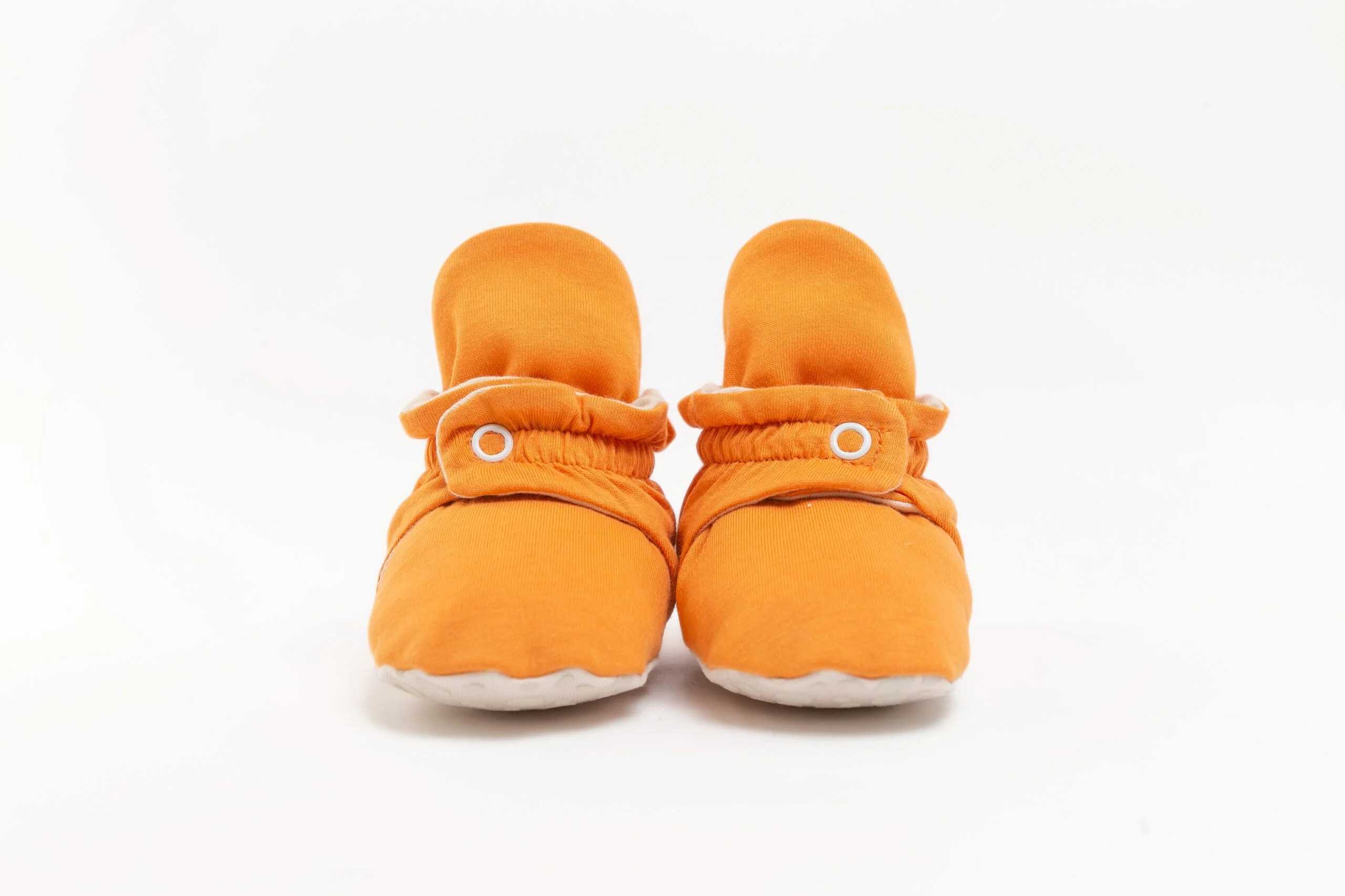 Zás Trás | Pantufa Botinhas Bebé Primavera Verão - Orange Cake (Laranja)