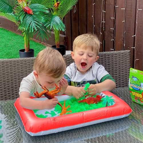 ZIMPLIKIDS Bandeja de jogo insuflável
