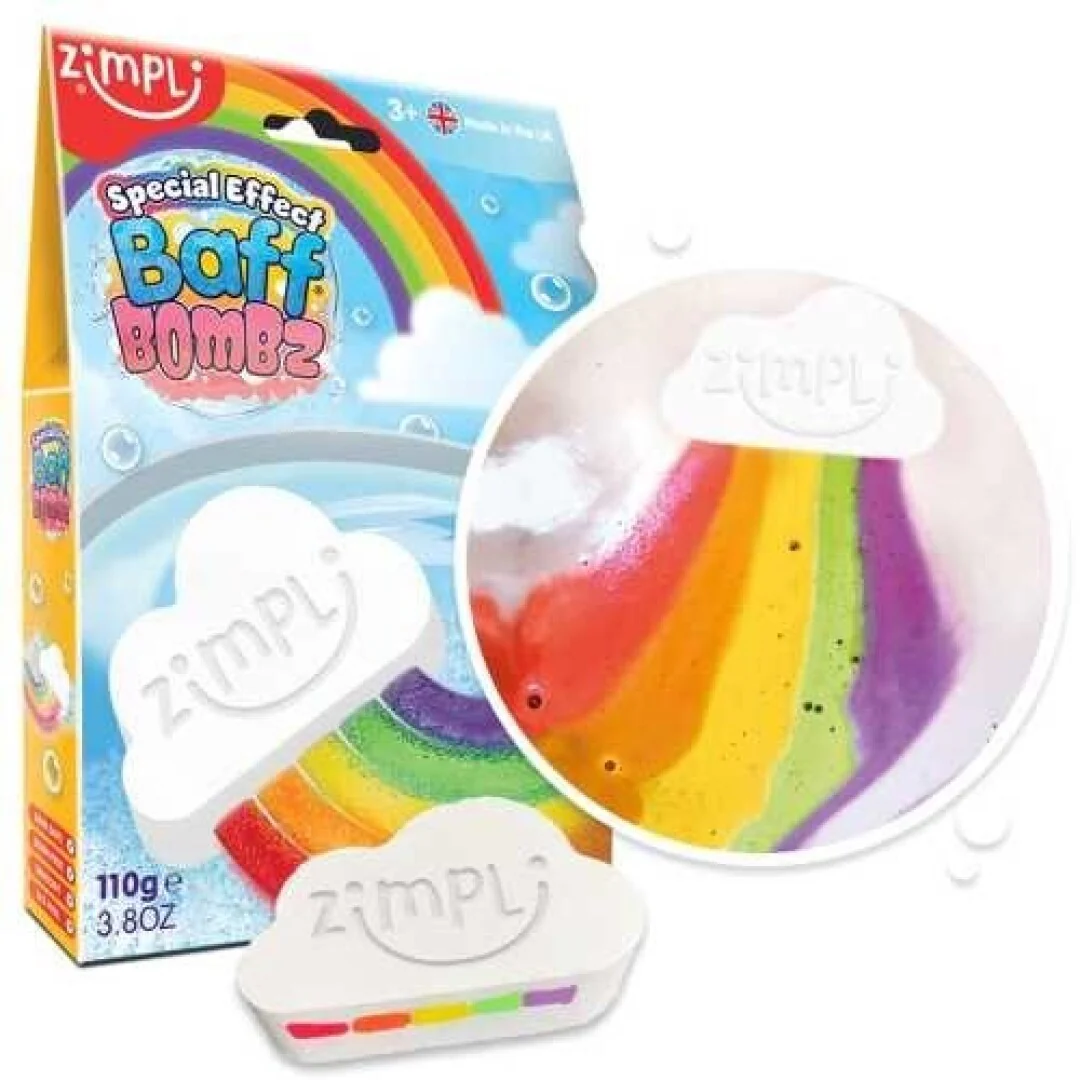 ZIMPLIKIDS Bomba de banho Arco Iris
