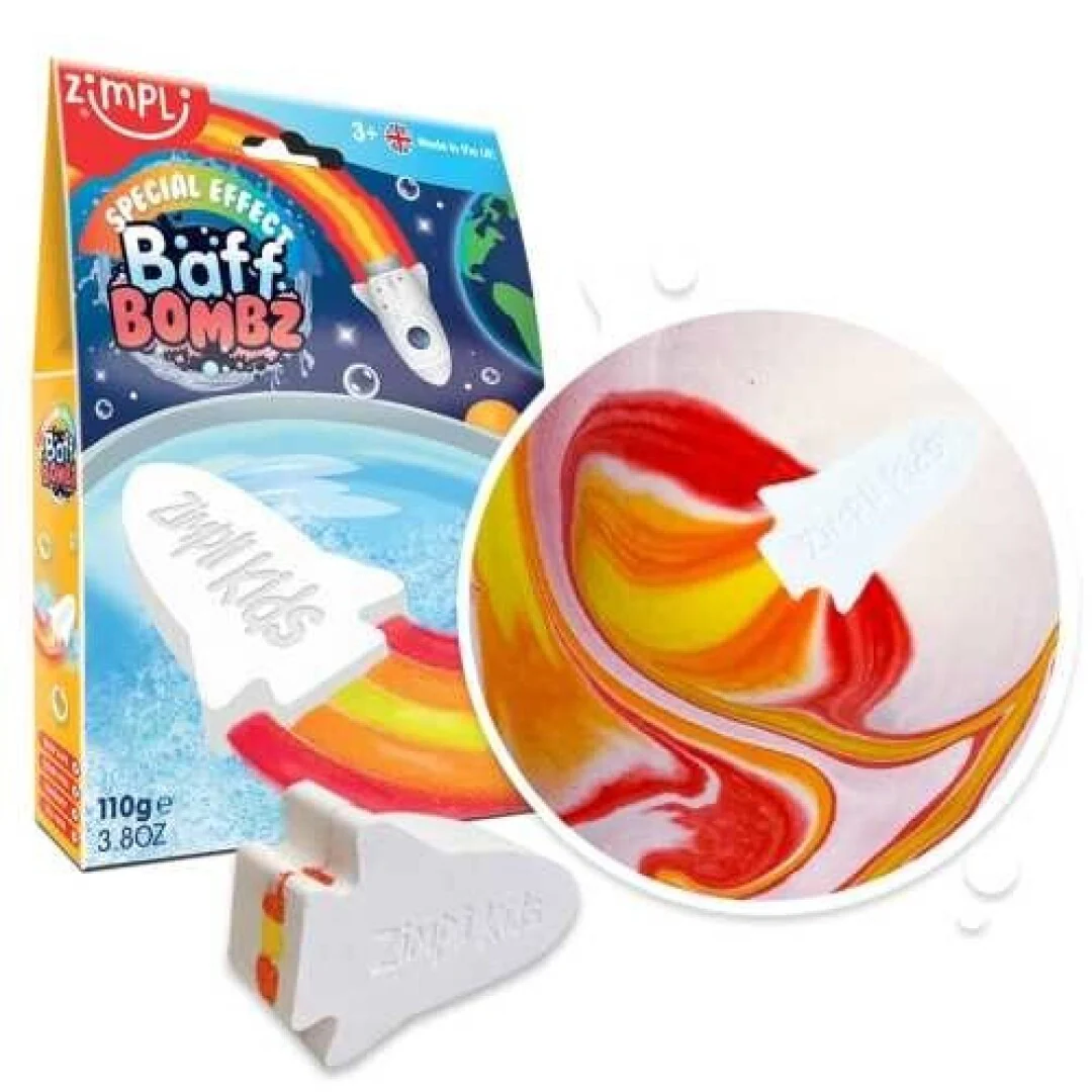 ZIMPLIKIDS Bomba de banho Foguetão