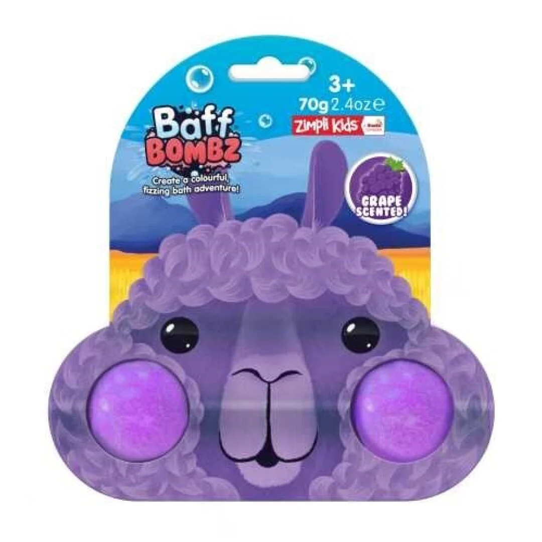 ZIMPLIKIDS Bomba de banho Lama 2x35gr