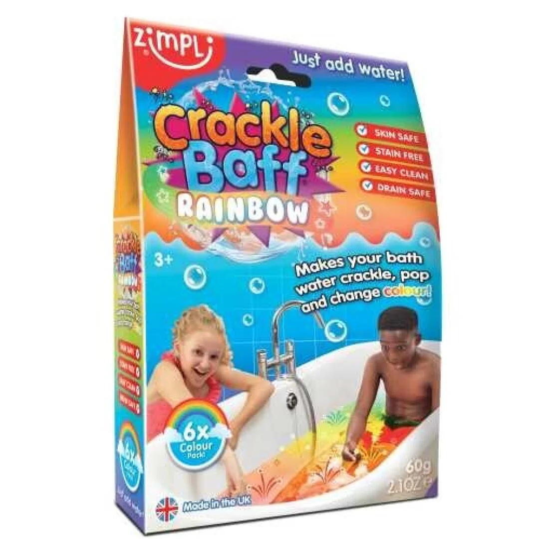 ZIMPLIKIDS Crackle Baff Rainbow