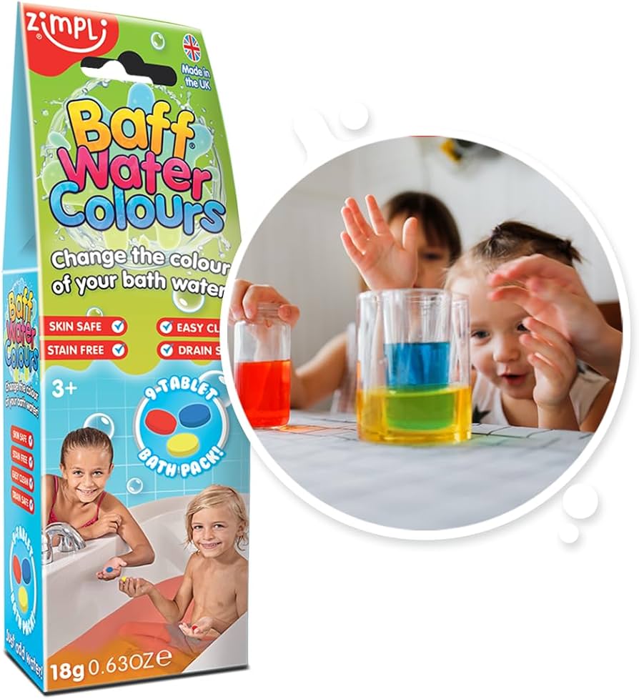 ZIMPLIKIDS Pack 9 pastilhas de cor