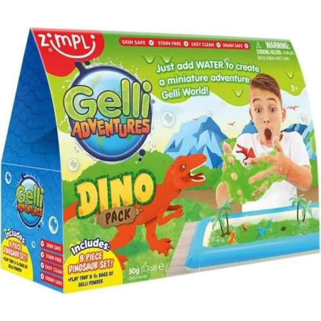 ZIMPLIKIDS Pack Dinos Gelli Worlds